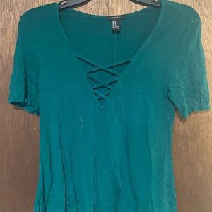 Forever 21 shirt lace front